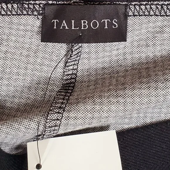 TALBOTS Women Size 16 Black Soho Ankle Pant Skinny High Waist Stretch Jeggings - Picture 5 of 9